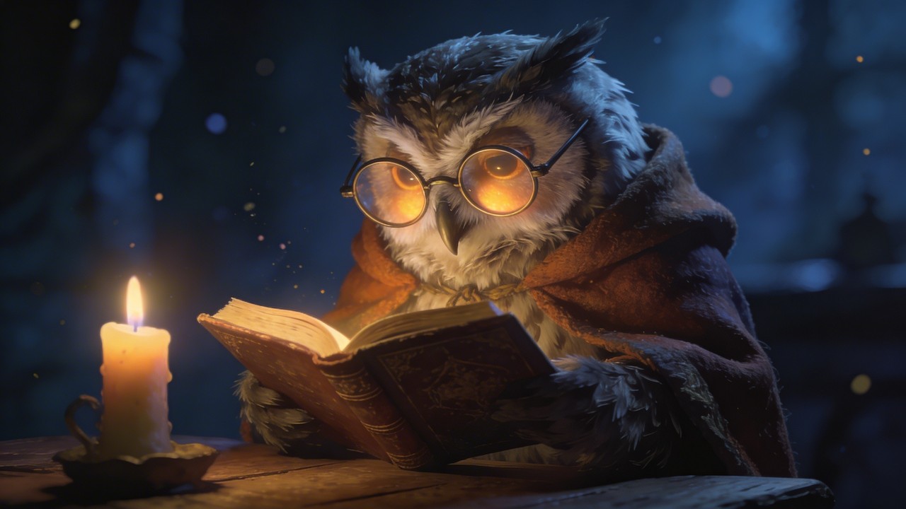 The Owl Who Watches at Midnight | Dark Medieval Ambient Music for Deep Sleep (432 Hz)
