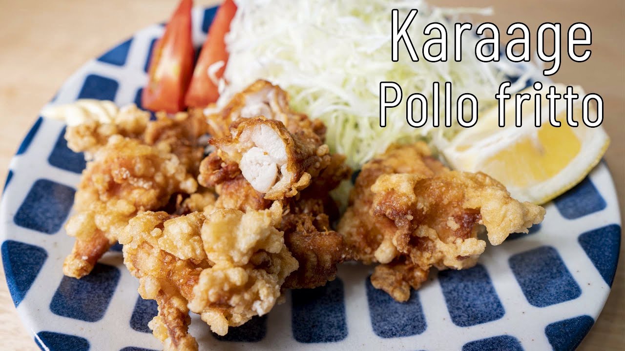 【Cucina giapponese】Karaage (Pollo fritto giapponese) 🐣🇯🇵 ricette facili e veloci