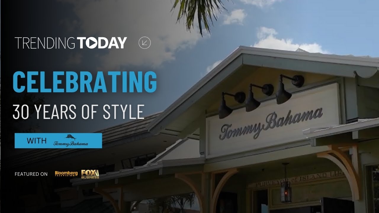 Celebrating 30 Years of Style: Tommy Bahama's New Collection Unveiled on Trending Today