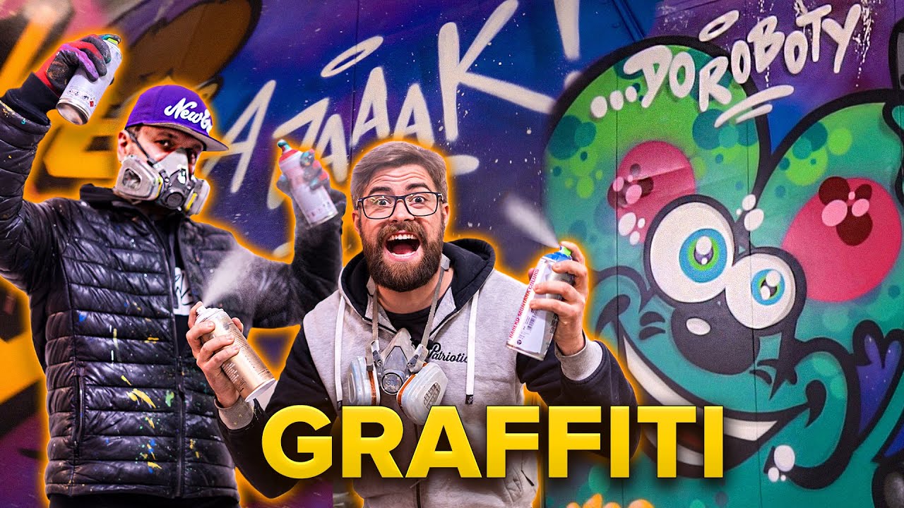 MALOWALIŚMY GRAFFITI PRZEZ 9H. OCEŃCIE SAMI! | DO ROBOTY