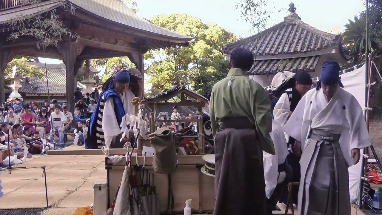 2023年(令和５年) 伊勢大神楽 波太神社総舞奉納 鳴物