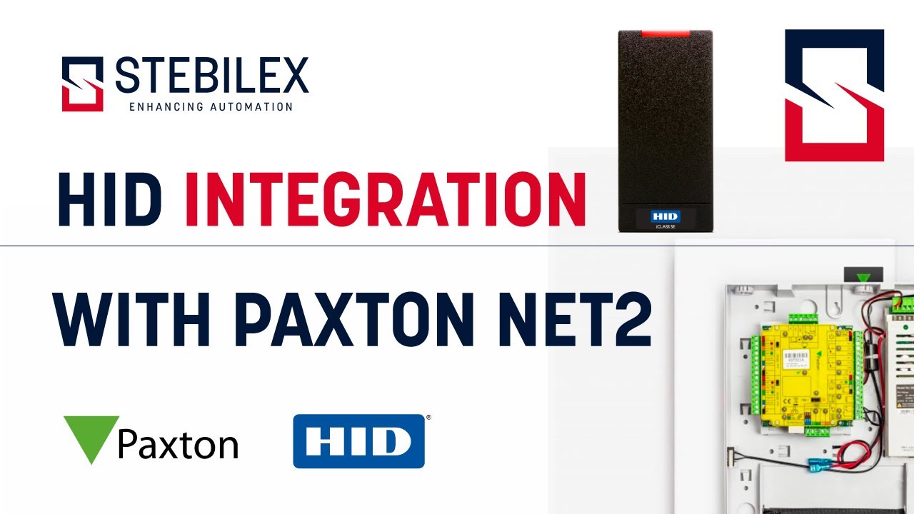 HID integration with Paxton Net2 | Stebilex Systems #UAE #QATAR #paxton #stebelix