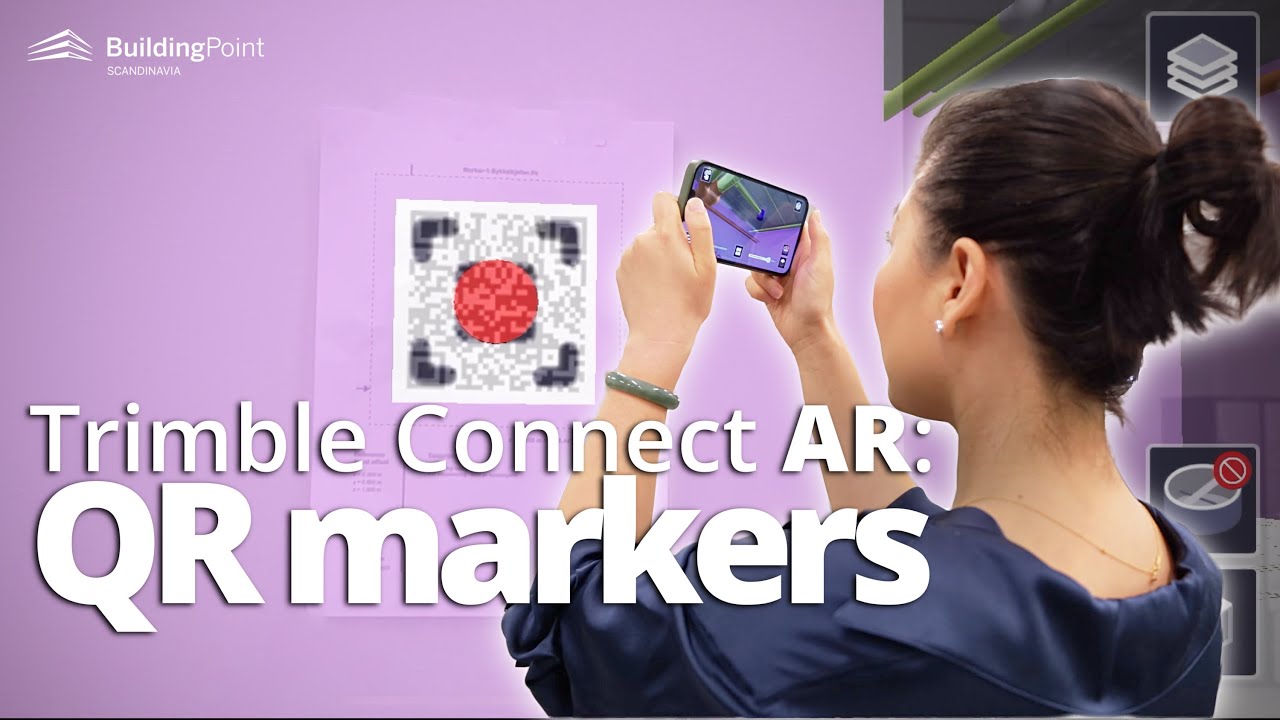 Trimble Connect AR: как создавать и использовать QR-маркеры — КРАТКИЙ СОВЕТ по Trimble Connect!