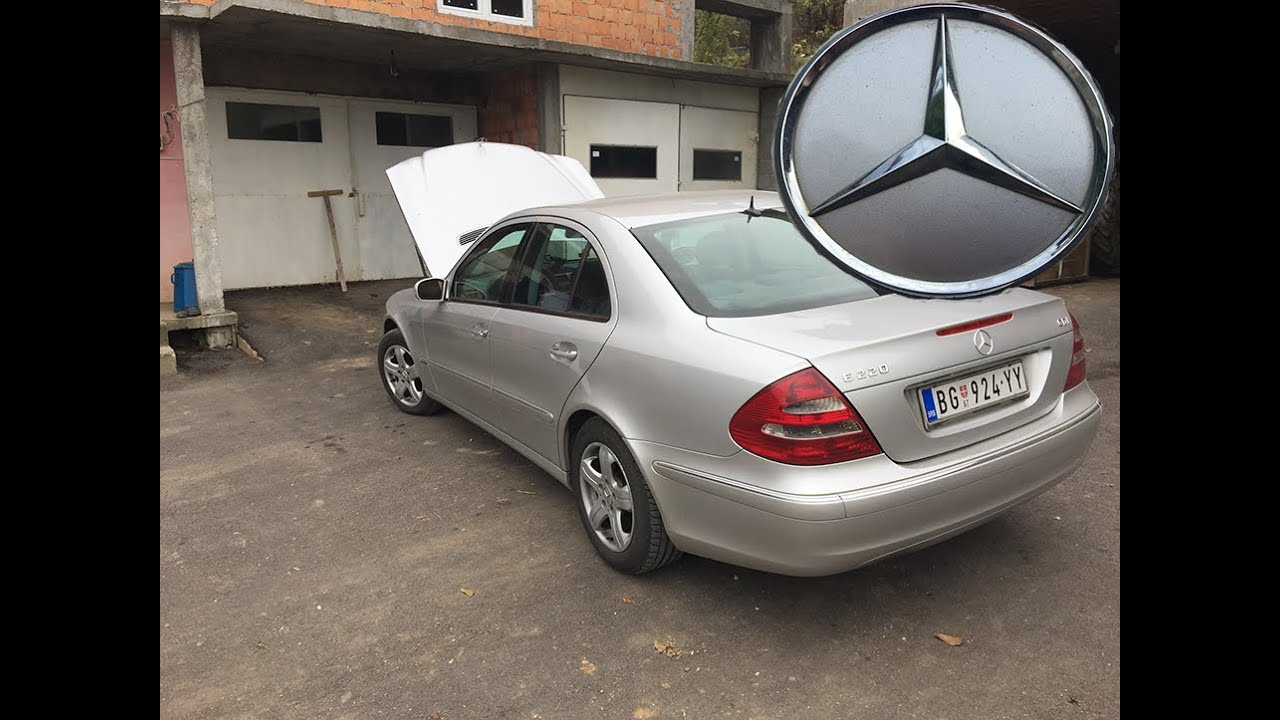 Mercedes E klasa w211 220cdi SAVETI 2 deo...
