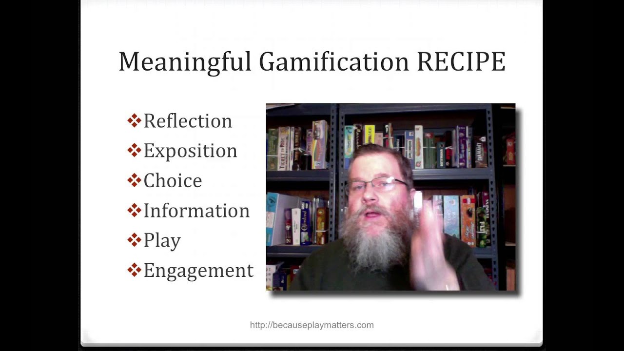 A RECIPE for Meaningful Gamification