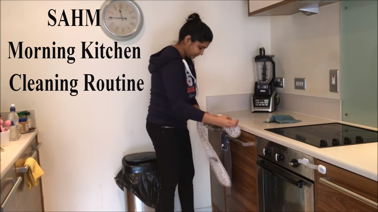 Morning Kitchen Cleaning Routine | Indian Kitchen Cleaning Routine | Daily Routine