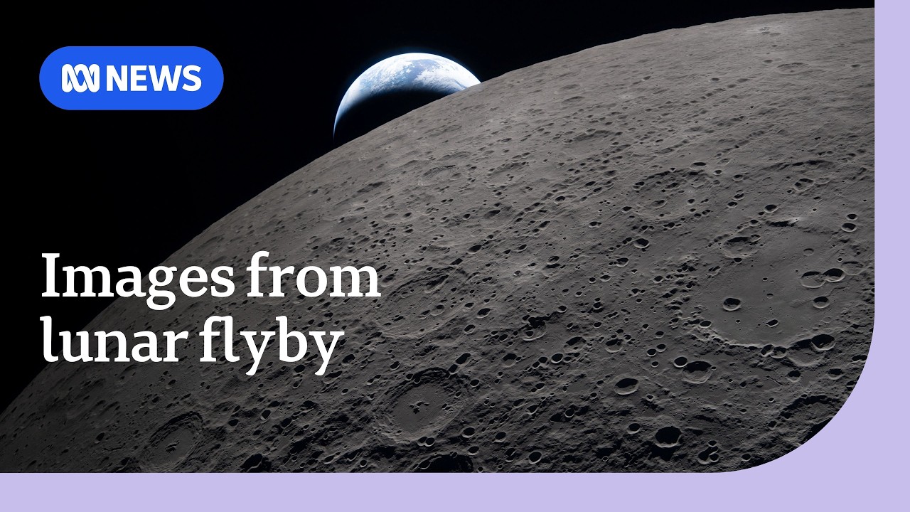 NASA releases stunning images from Artemis II&rsquo;s lunar flyby | ABC NEWS