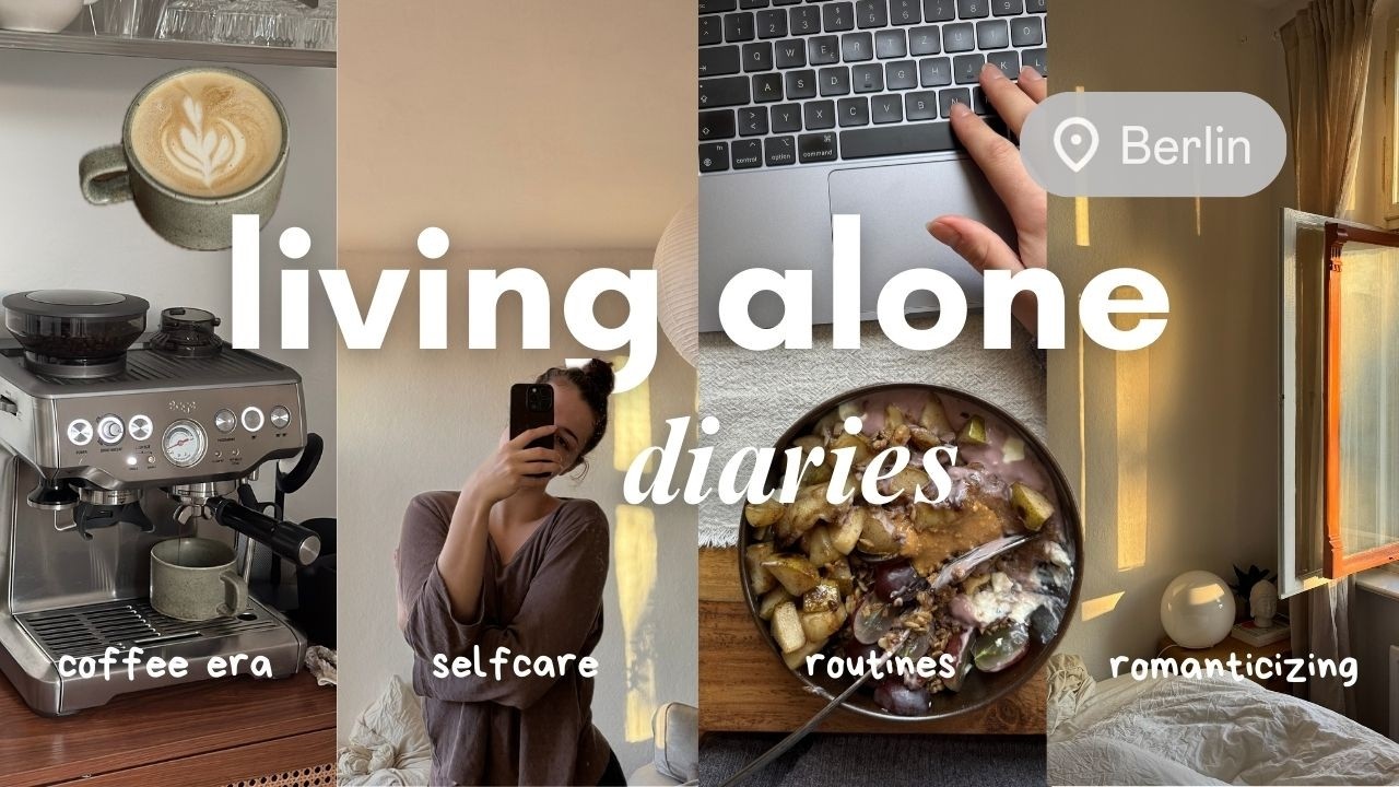november in berlin: alleine wohnen, routinen im winter aufbauen & latte art üben🕯️🛋️ // vlog