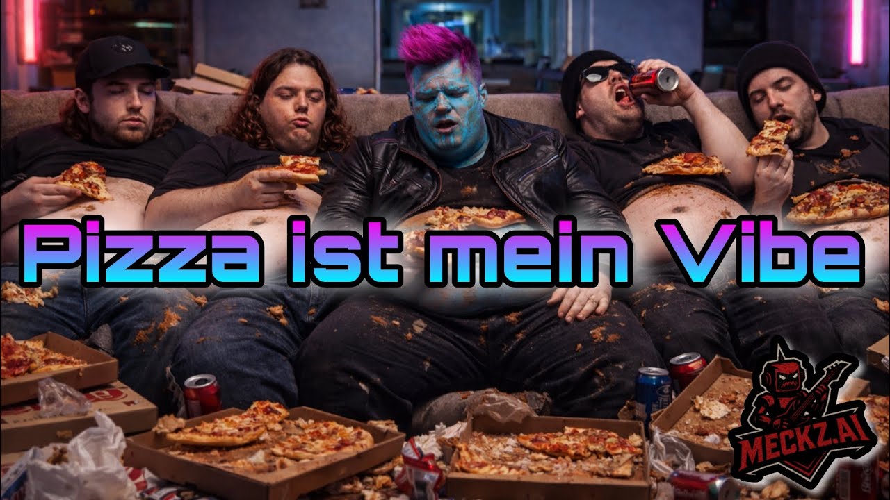 Meckz.AI - Pizza ist mein Vibe (official Music Video)