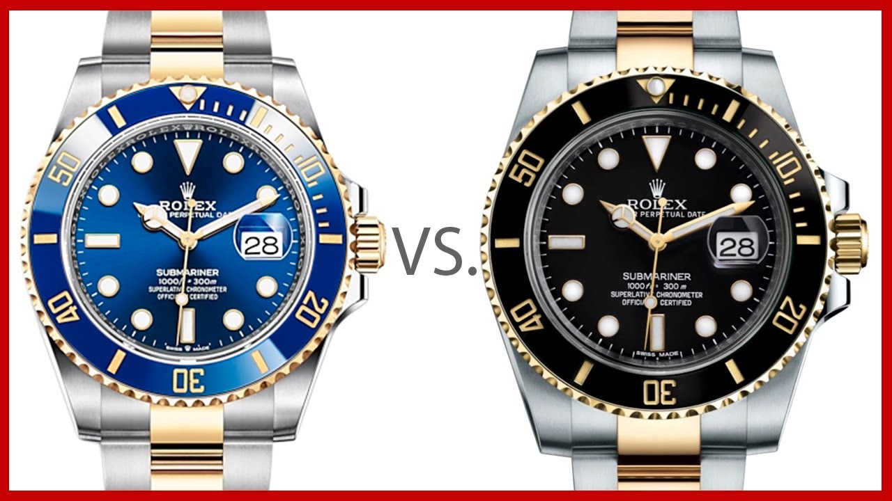 ▶Rolex Submariner Date vs. Submariner Date&rdquo; - COMPARISON 126613LB VS 116613LN