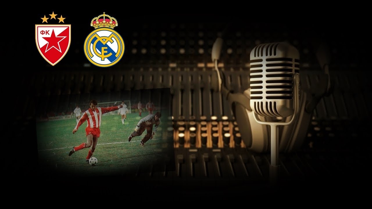 RADIO PRENOS / Crvena Zvezda - Real Madrid 4:2 (1987.)