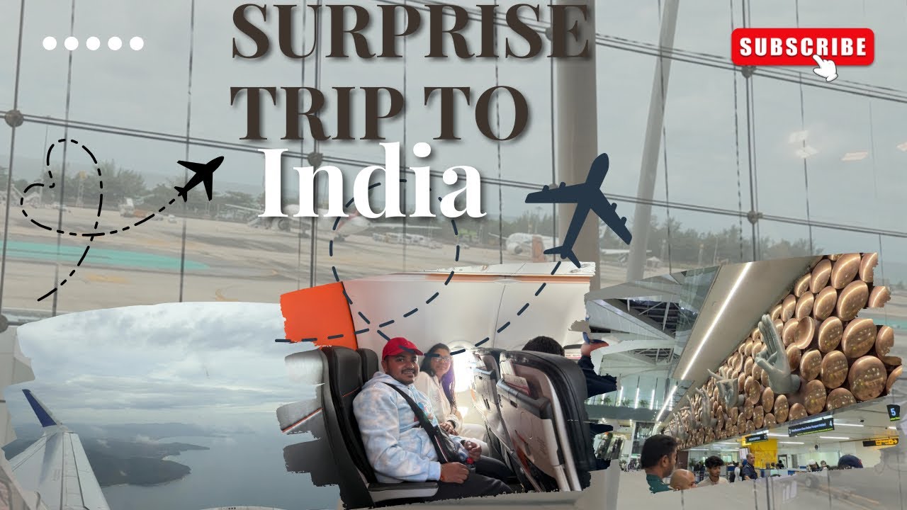 We’re Back After So Long! Surprise Trip to India 🇮🇳