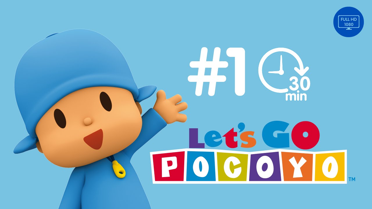 POCOYÓ en ESPAÑOL - Let's Go Pocoyo! (Ep 1) [ 30 min ] | CARICATURAS y DIBUJOS ANIMADOS para niños