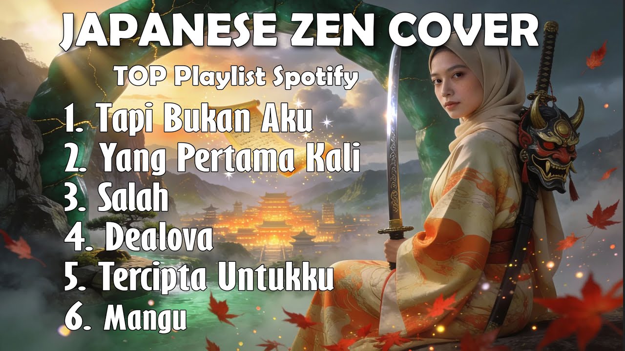 TOP Playlist Pop Indo | Japanese Zen Cover Versi Lofi Akustik | Senja Vibes