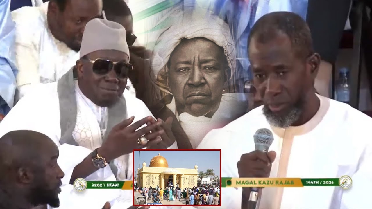 Discours de S. de Ahmadou Rafahi Mbacke Cérérémonie Officiel | Magal Kazou Rajab Edition 2026 1447h
