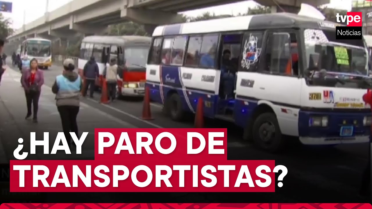 Transportistas trabajan con normalidad este jueves 3 de octubre