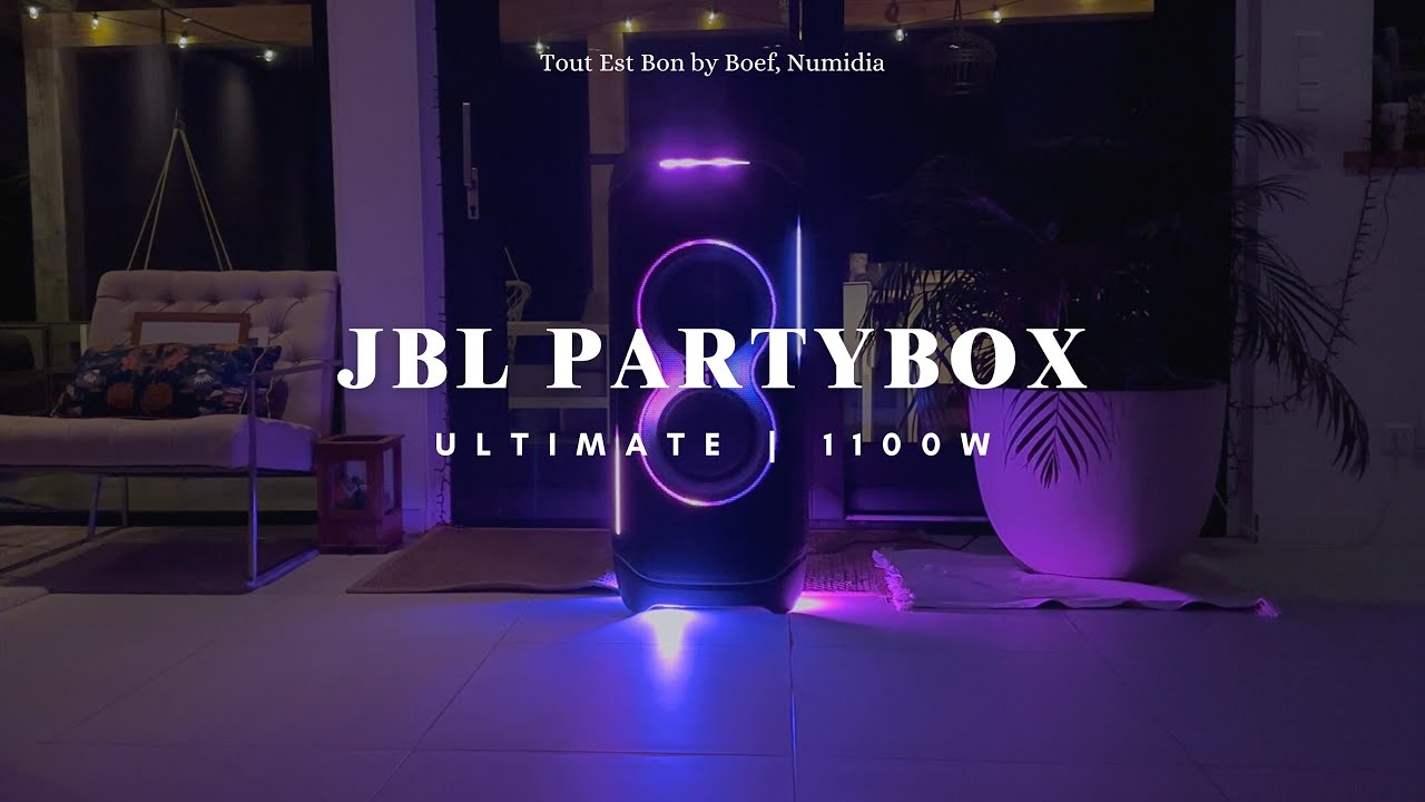 JBL Partybox Ultimate | Sound/Bass Test | 4K60FPS HDR | Tout Est Bon