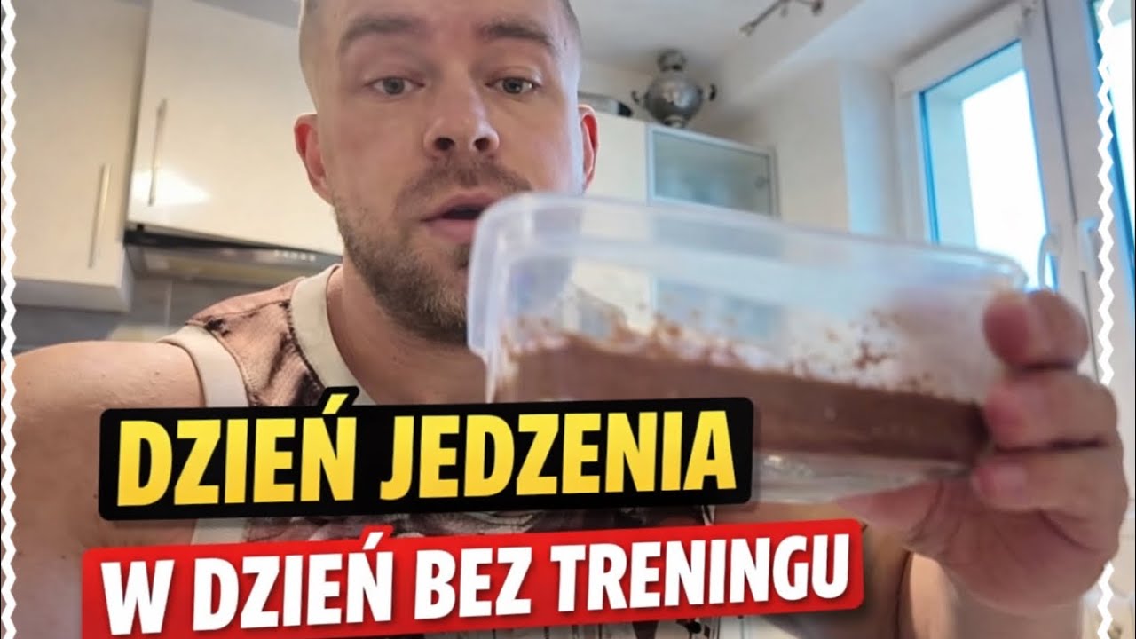 Dzień jedzenia kulturysty bez treningu