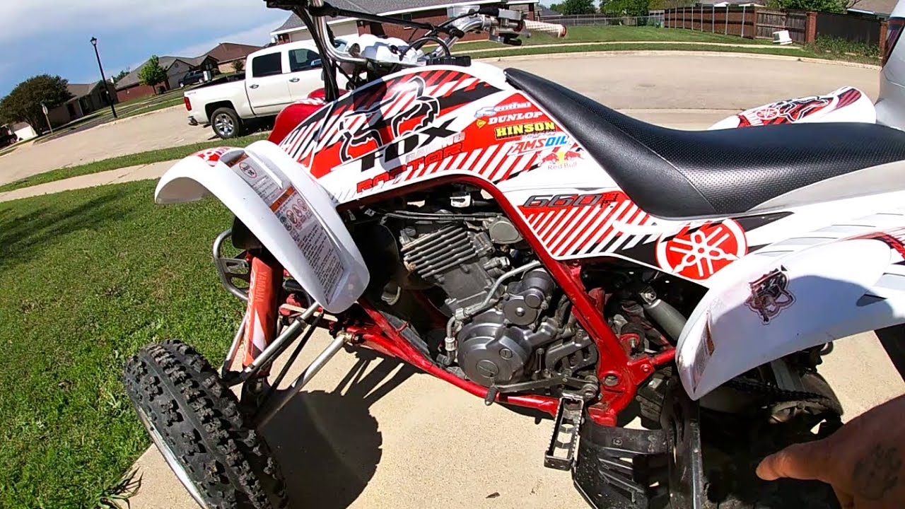 D.I.Y. Oil Change YAMAHA 660 RAPTOR! #motorsports #raptor660 #diy