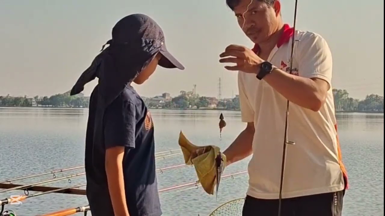 EP6.ตกปลากลางเมืองขอนแก่นบึงหนองโคตร มีตัวพอได้ดึง ตกปลากลางเต้นท์