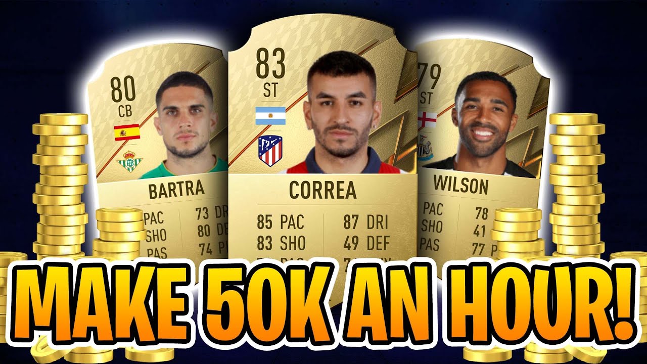 HOW TO MAKE 50k AN HOUR FIFA 22! Best FIFA 22 Trading method!