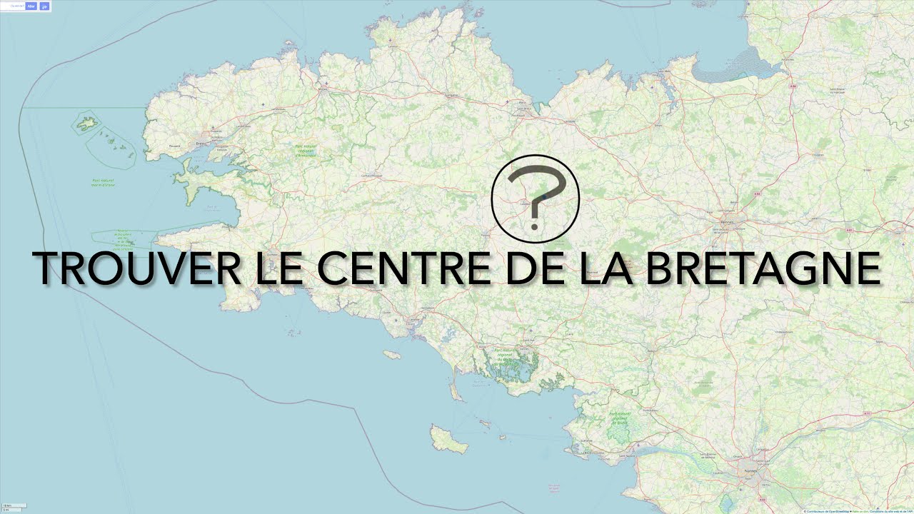 Où est le centre de la Bretagne ?