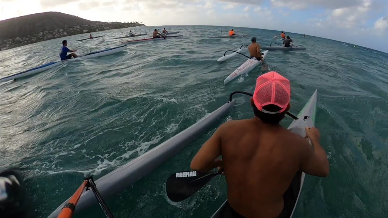 Strong Winds Attract OC1 Paddlers Saturday 10.9.2021