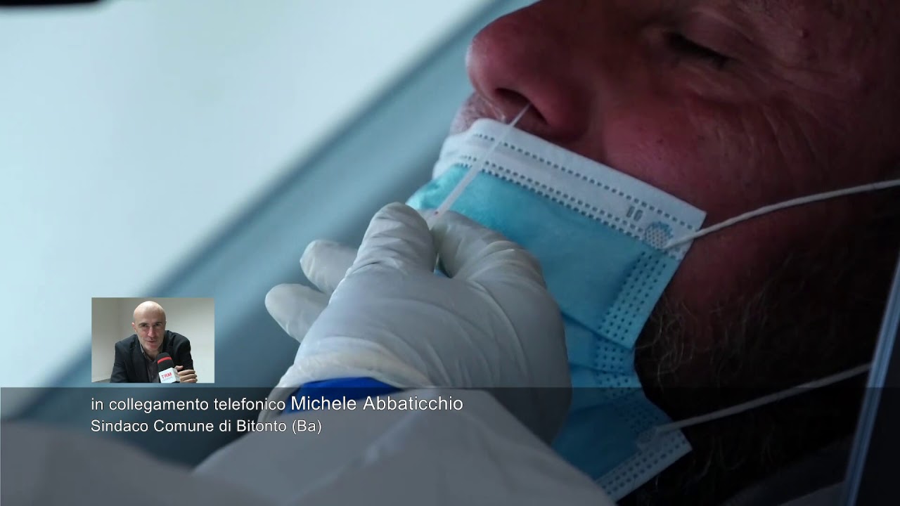 Coronavirus, sindaco di Bitonto: &ldquo;A disposizione dei medici un'aula per i tamponi rapidi&rdquo;