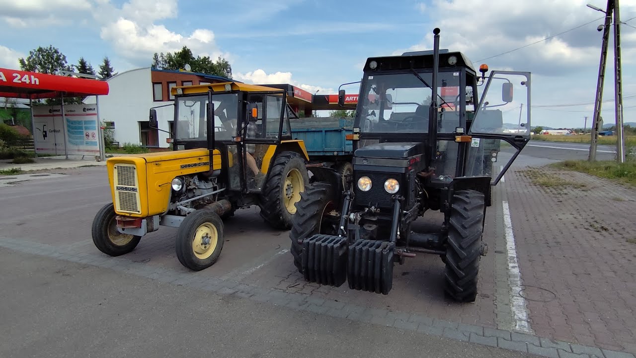 zaległy film z wywozu pszenicy zetor &góry