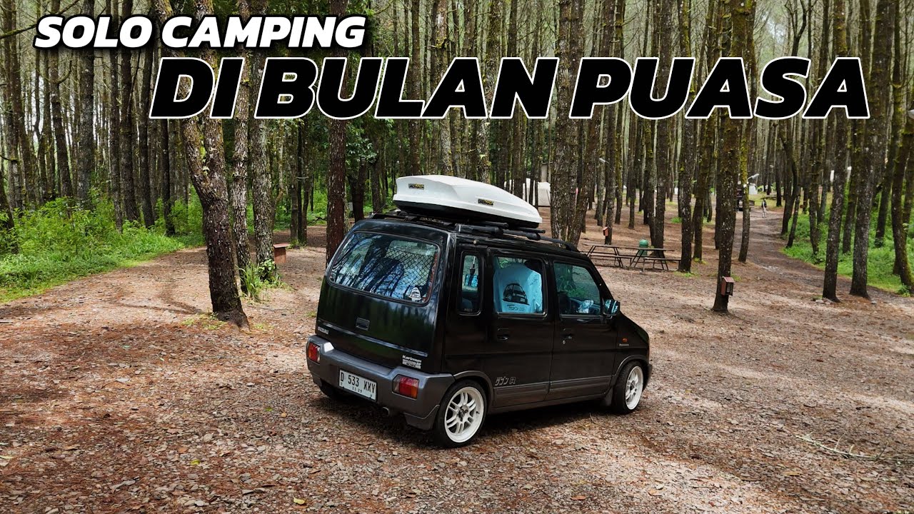SOLO CAMPING DI TENGAH HUTAN SAAT BULAN PUASA | CUACA DINGIN DAN BERKABUT MEMBUAT CAMPING INI SYAHDU