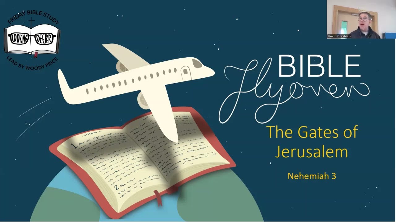 20 February 2026 Bible Flyover Gates of Jerusalem - Nehemiah 3