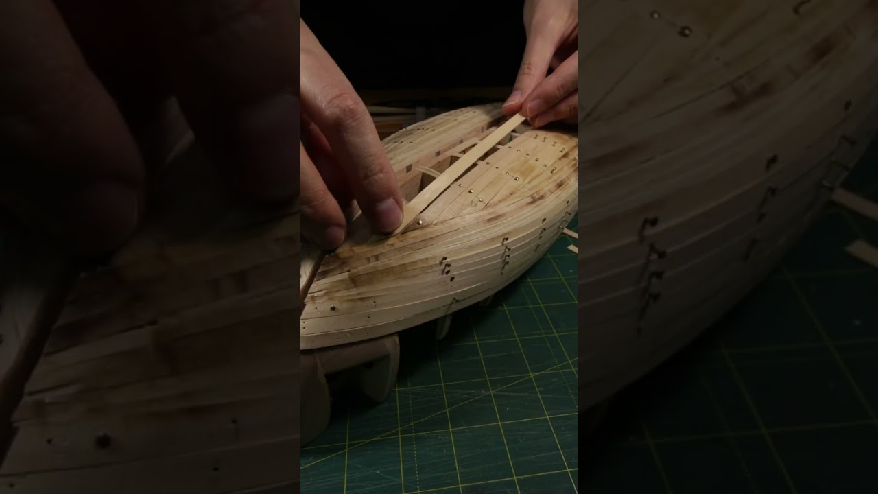 Ship model. How do I bend planks?