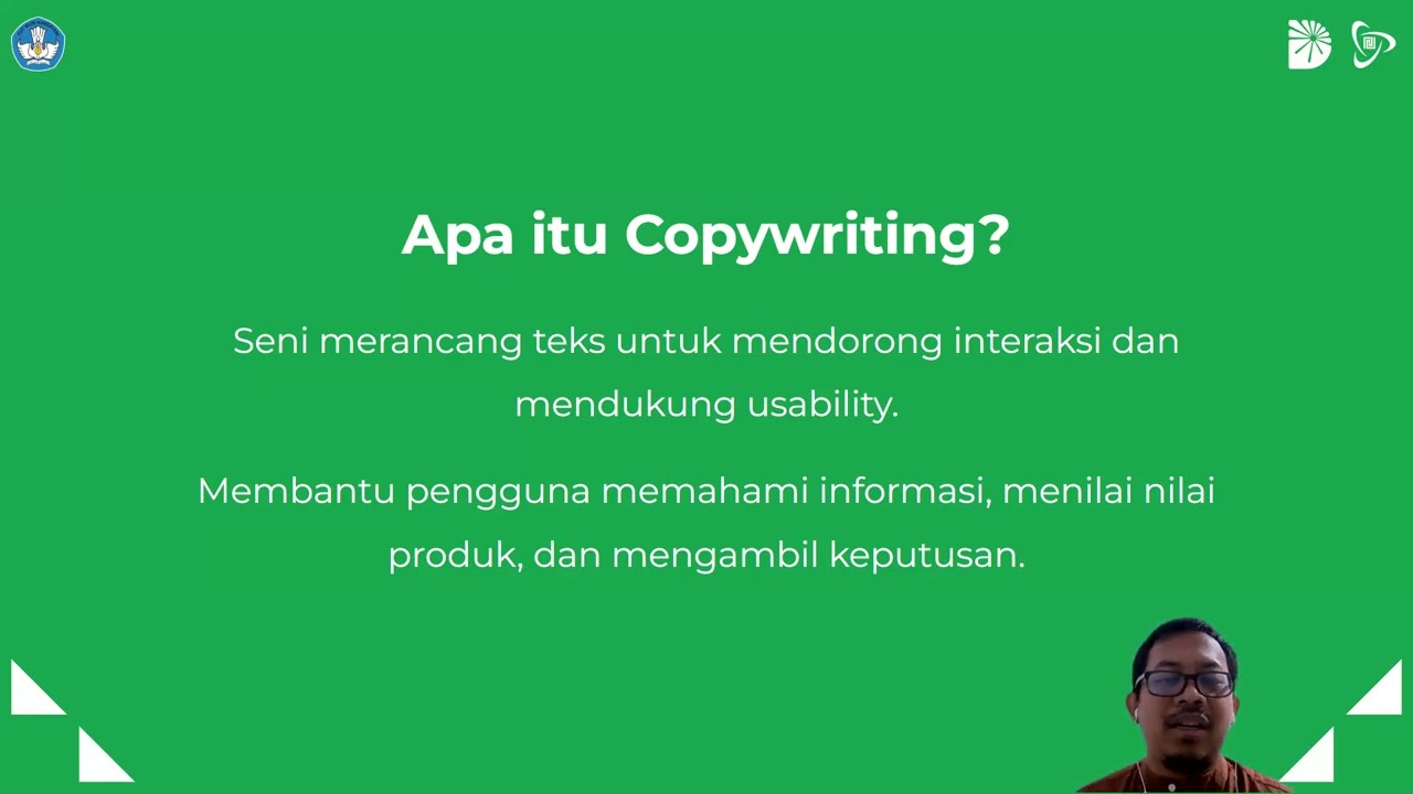 Video PDK UI/UX - Penyusunan Teks dan Bahasa dalam Antarmuka (UX Writing)