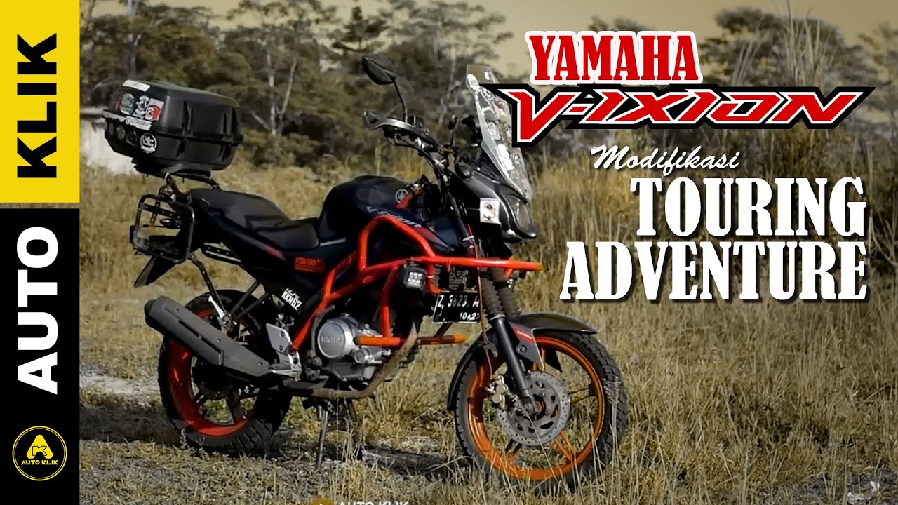REVIEW VIXION MODIFIKASI TOURING ADVENTURE - REVIEW AUTO KLIK