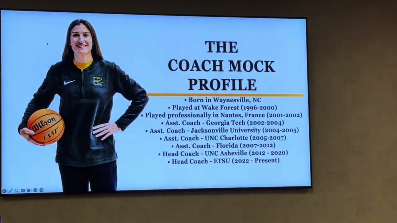 10-31-25: ETSU Women’s Basketball Head Coach, Brenda Mock Brown