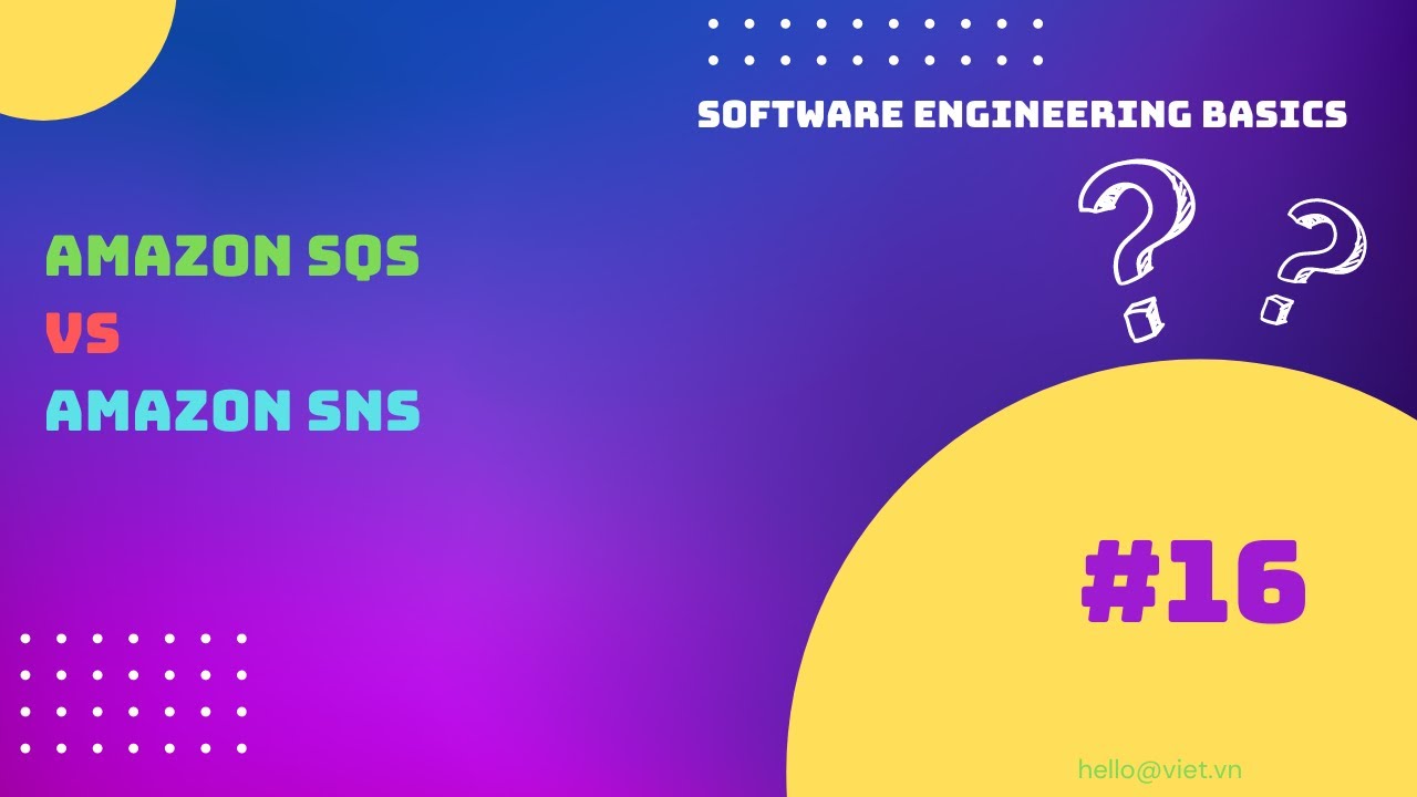 📗 #16 - So sánh Amazon SQS và Amazon SNS