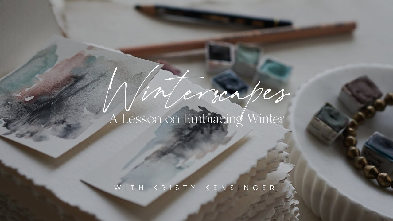 Winterscapes Sketchbook - A Lesson in Embracing Winter