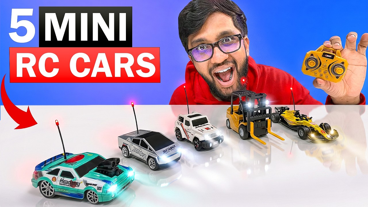 5 SMALLEST MINI RC CAR WITH SPEED AND POWER !