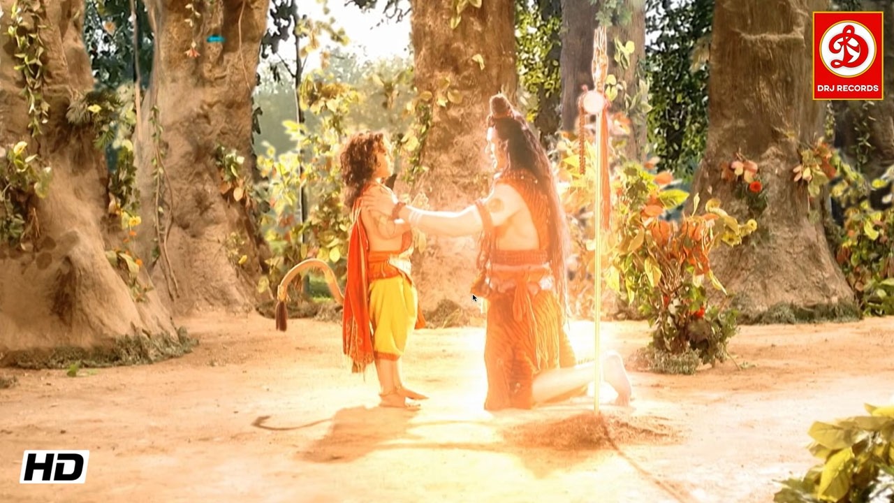 भोले बाबा ने बाल हनुमान को ठह योग सिखाये || संकट मोचन महाबली हनुमान || #bhakti #video