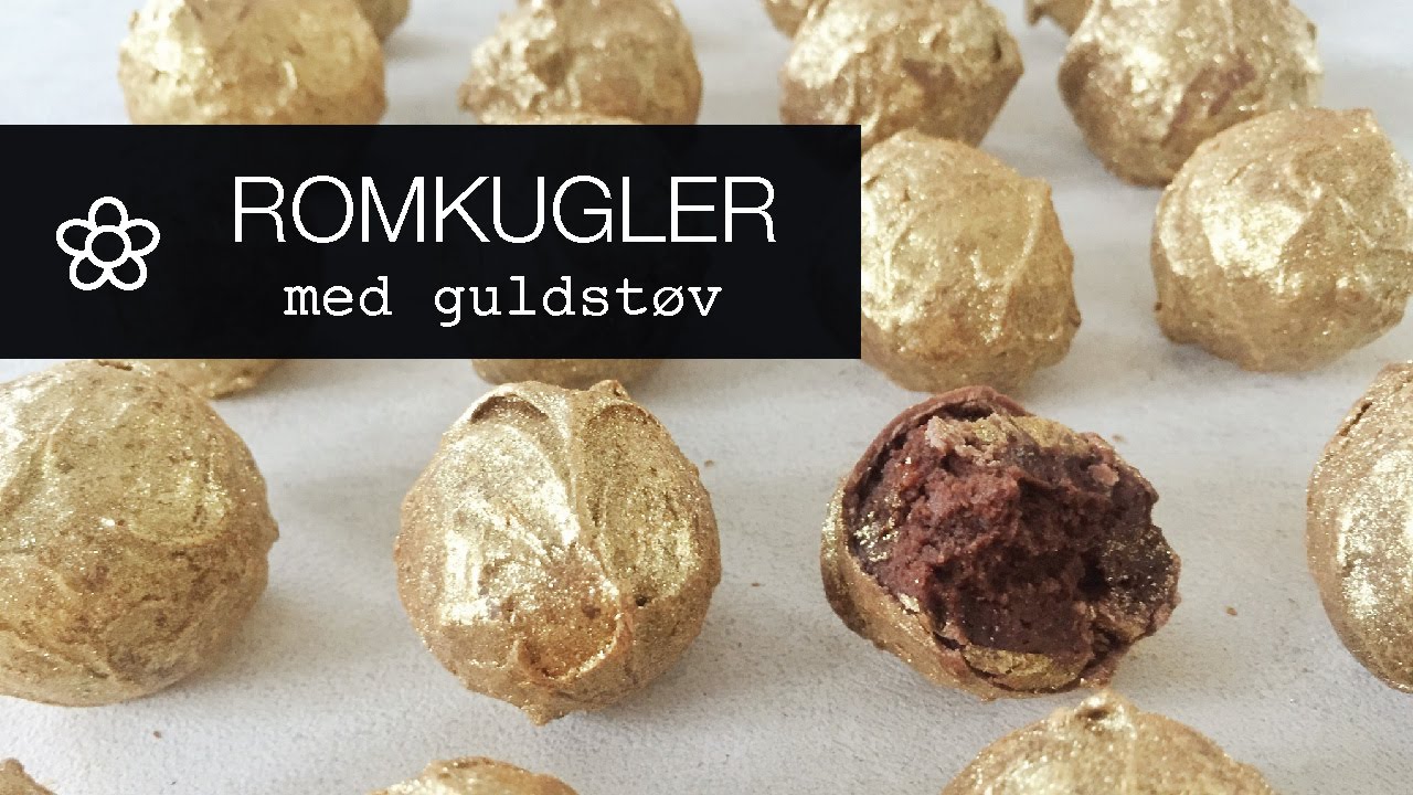 ROMKUGLER med guldstøv | Annemette Voss