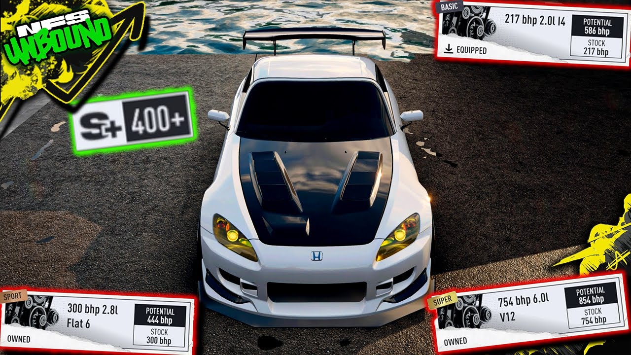 Best Engine Swap for S+ Tier | Honda S2000 | Need For Speed Unbound