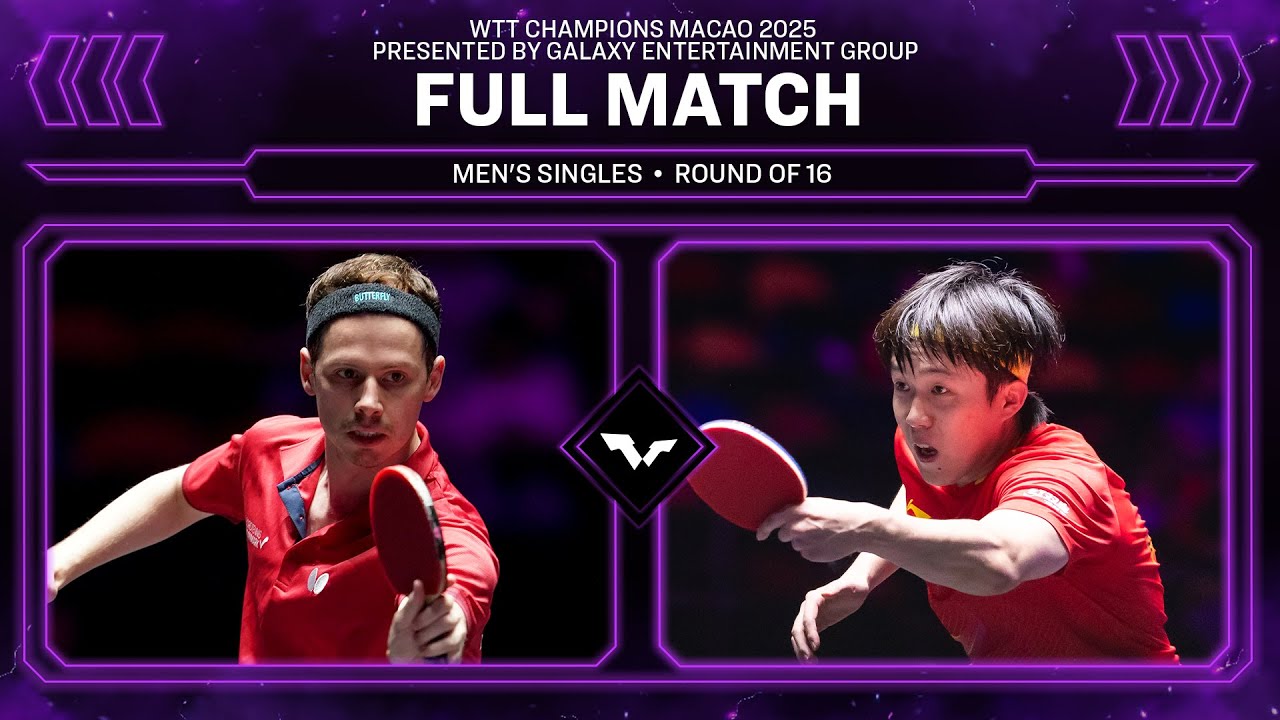 FULL MATCH | Jonathan Groth vs Wang Chuqin | MS R16 | #WTTMacao 2025