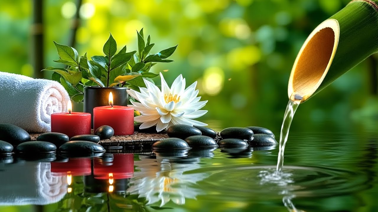Peaceful Piano with Water Sounds 🌿 Anxiety Relief & Restful Sleep