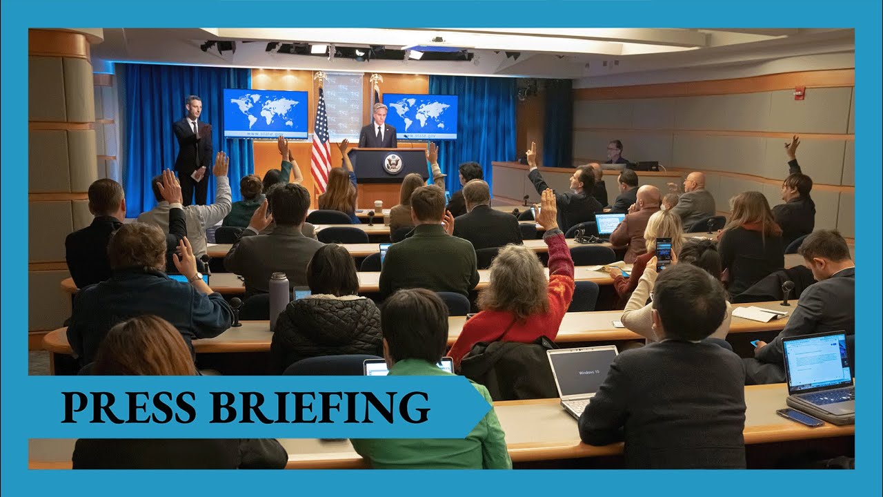 Secretary Blinken's remarks to the press at the Department of State