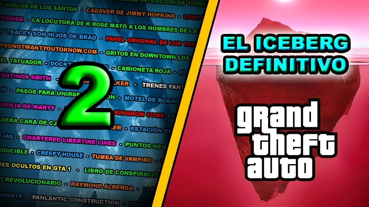EL ICEBERG DEFINITIVO DE LA SAGA GTA [Parte 2]