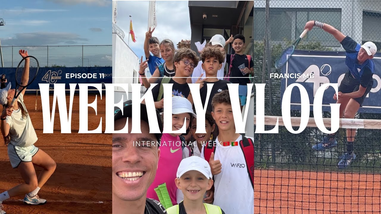 International Week: 🇲🇦 Moroccan Players Arrive & Egor/Bri TAKE OFF to ITF Portugal 🇵🇹🎾🚘