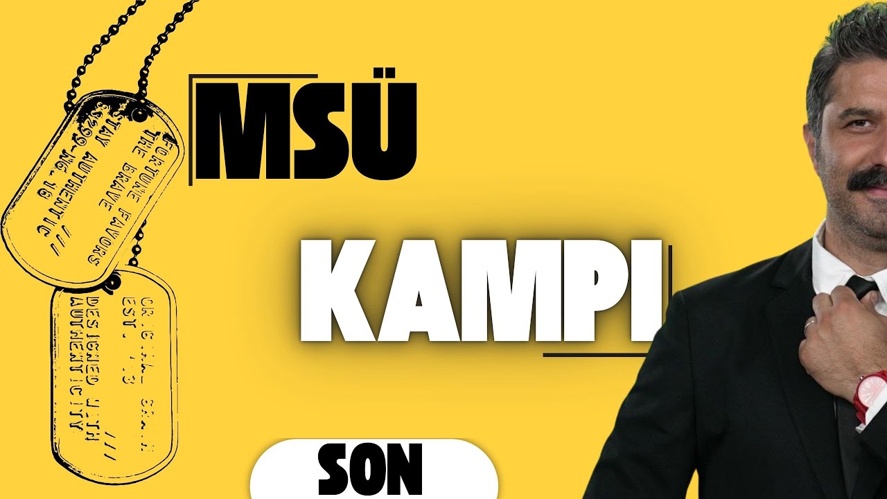 MSÜ KAMPI |SON | MSÜ Formatı Sorularla Tekrar