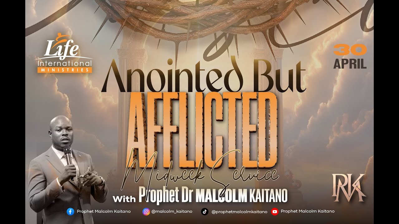 ANOINTED BUT AFFLICTED