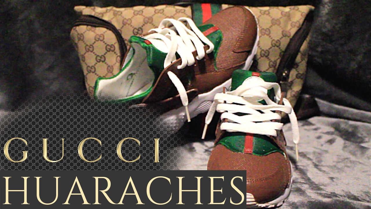 Gucci Huaraches Custom | Blasianmanda