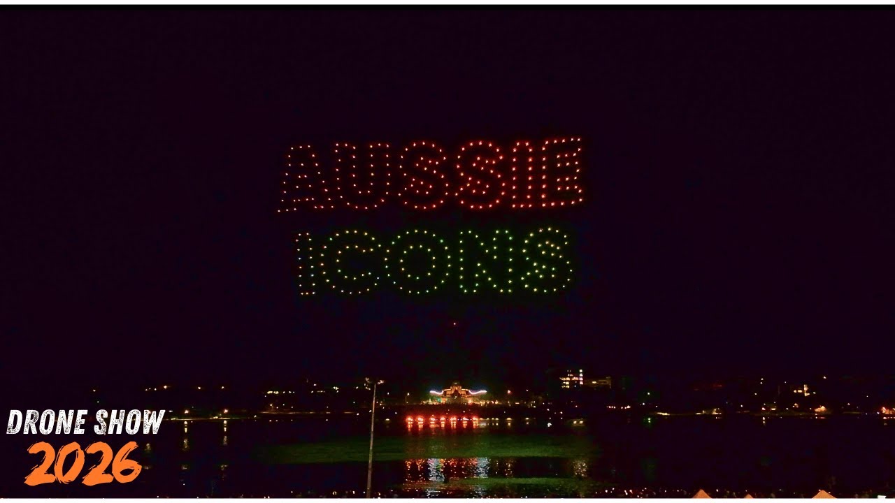 ✨Aussie Icon Come Alive | Stunning Drone Light Show 🇦🇺